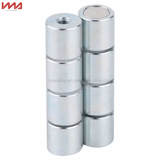 Strong Permanent SmCo/Ferrite/AlNiCo/Neodymium Magnetic Assembly Pot Magnet